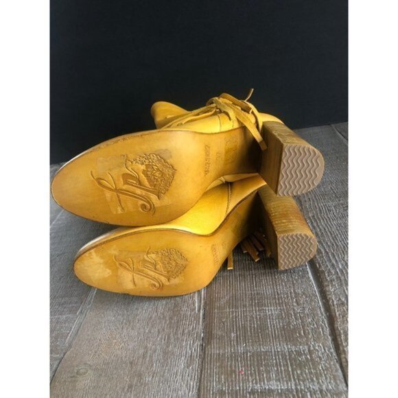 NEW FREE PEOPLE Wild Rose Slouch tan leather Boots size 37 - Picture 4 of 8